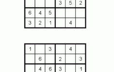 Free Kid Sudoku Puzzle 6x6 Page 5