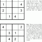 Free Kid Sudoku Puzzle Level 2 Page 1