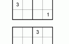 Free Kid Sudoku Puzzle Level 5 Page 1