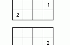 Free Kid Sudoku Puzzle Level 5 Page 2