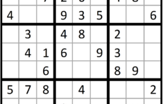 Free Online Sudoku Printable Trackid Sp 006 Sudoku Printable