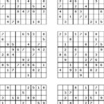 Free Printable 9x9 Sudoku Puzzles Sudoku Printable Puzzles Sudoku