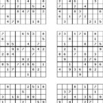 Free Printable 9x9 Sudoku Puzzles Sudoku Puzzles Printables