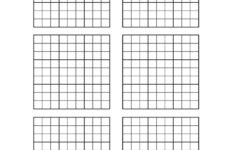 Free Printable Blank Sudoku Grids Sudoku Printable Grid Paper