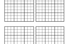 Free Printable Blank Sudoku Grids Sudoku Sudoku Printable Printables