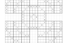 Free Printable Samurai Sudoku Puzzles With Answers Sudoku Printable