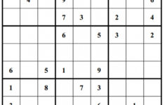 Free Printable Sudoku 4 Per Page Free Printable
