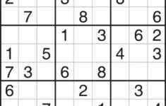 Free Printable Sudoku Puzzles 4 Per Page Sudoku Printable