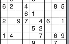 Free Printable Sudoku With Answers Free Printable