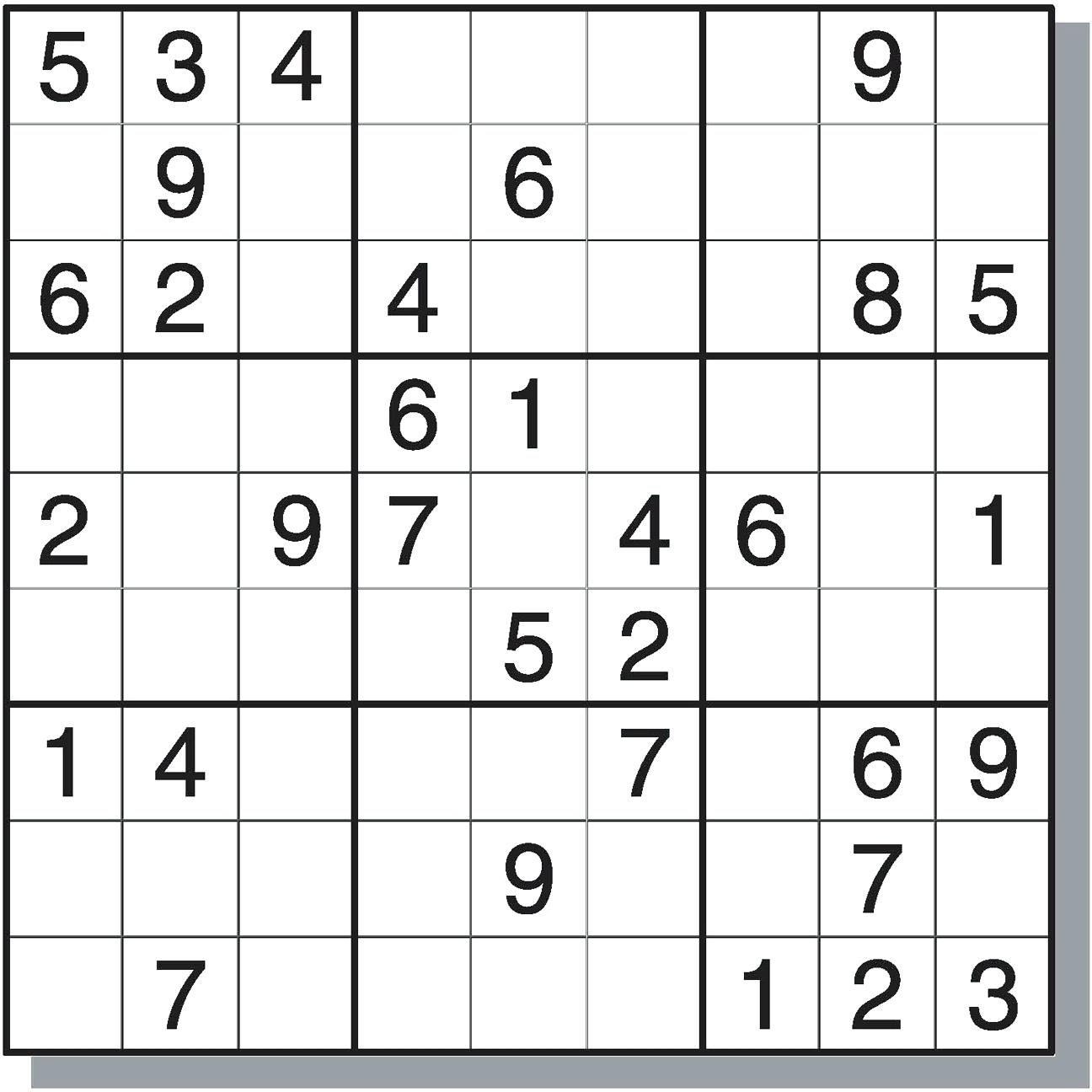 Sudoku 9981 Free Printables - Lyana Printable Sudoku