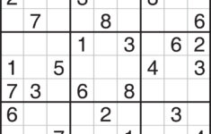 Free Printable Super Challenger Sudoku