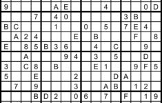 Free Printable Super Challenger Sudoku Free Printable