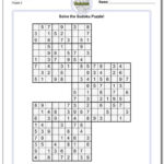Free Printable Triple Sudoku Puzzles With Answers Many Many More