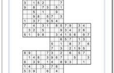 Free Printable Triple Sudoku Puzzles With Answers Many Many More