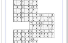Free Printable Triple Sudoku Puzzles With Answers Many Many More