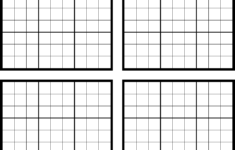 Free Sudoku Blank PDF 1 Page s Sudoku Sudoku Printable Print