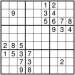 Friday Puzzle 136 SVPF Adult Sudoku Tournament Puzzles The Art Of