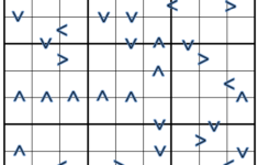 Greater Than Consecutive Sudoku Daily Sudoku League 66 Fun With