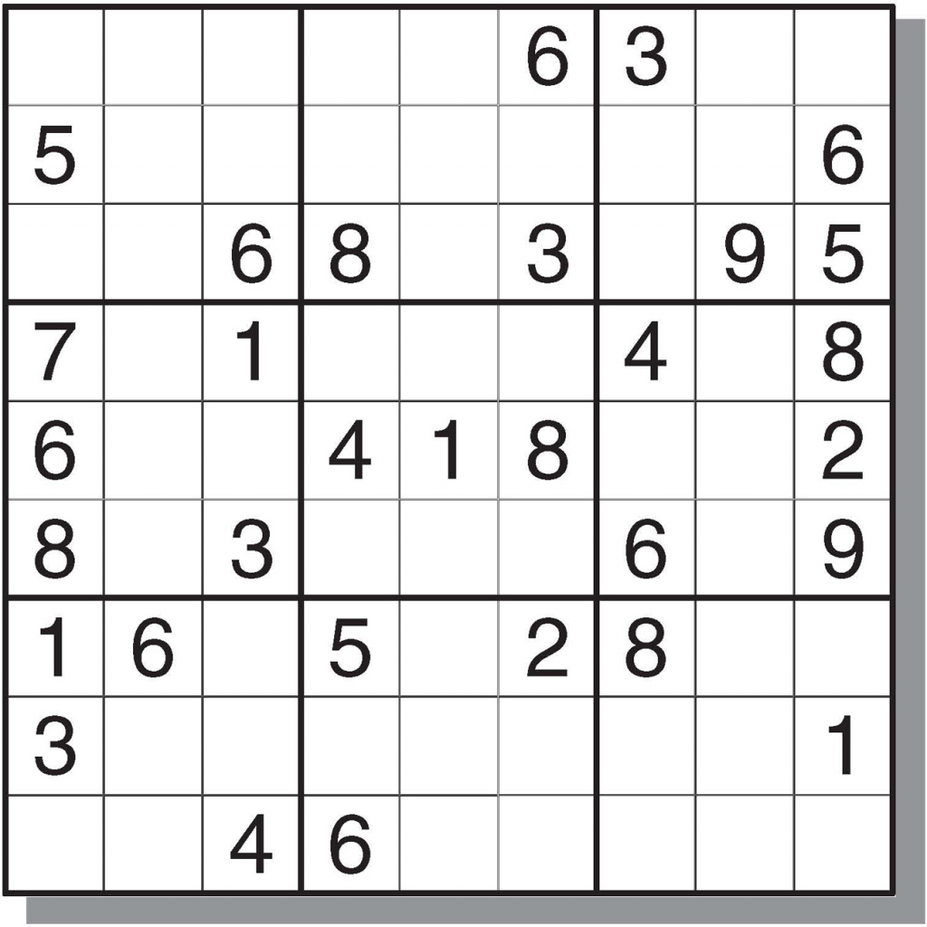 Hard Sudoku Printable Canas bergdorfbib co Printable Sudoku For 