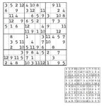 Homeschool Math Workbook Printables 12 X 12 Easy Sudoku Etsy