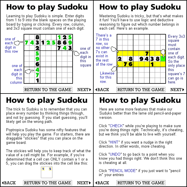 How To Play Sudoku Easy Instructions