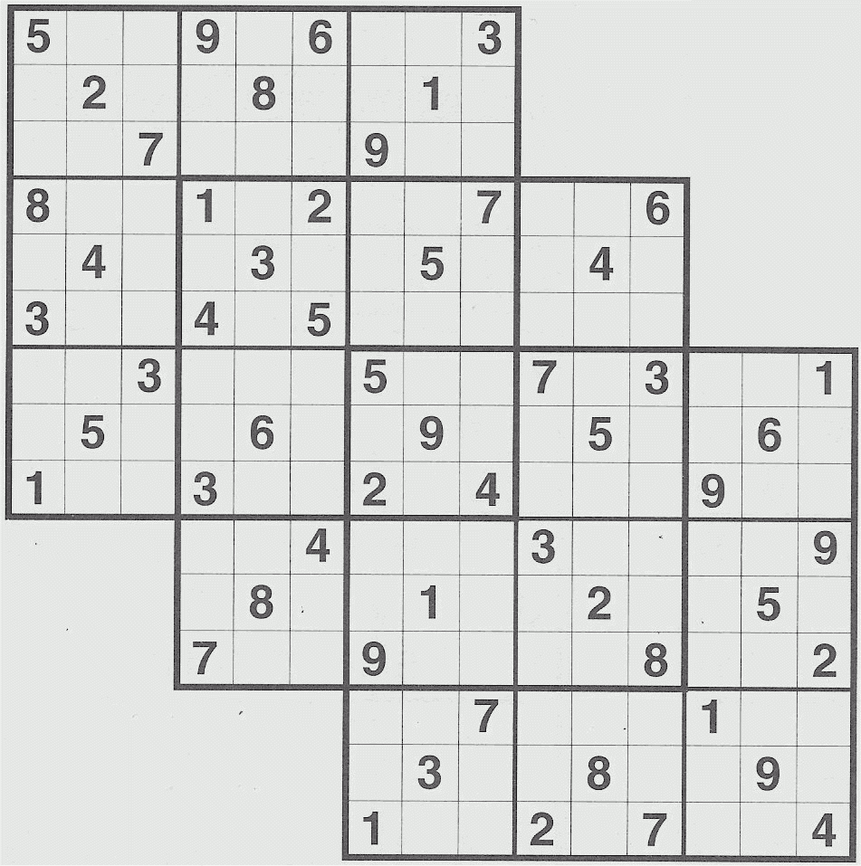 Impossible Sudoku Printable Gallery