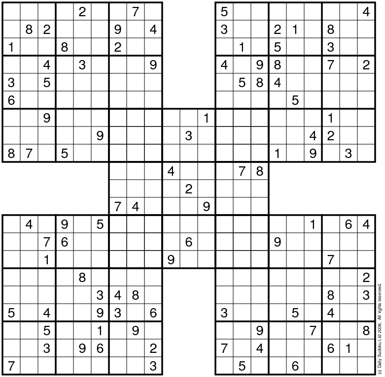 Index Of sudoku examples