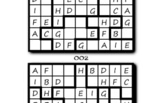 Jigsaw Sudoku Printable Printable Template Free Printable Sudoku