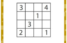 Kids Sudoku Critical Thinking 2nd Grade Worksheet JumpStart