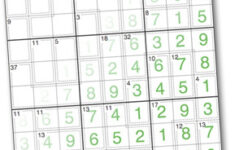 Killer Sudoku Puzzles By Krazydad