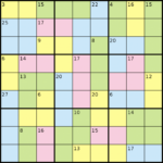 Killer Sudoku Wikipedia Printable Sum Sudoku Puzzles Printable