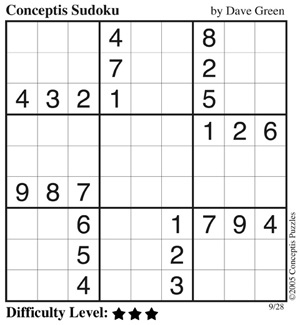 free printable king featurers sudoku conceptis puzzles