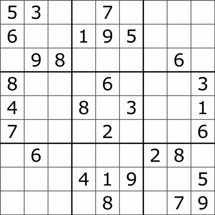 Printable Sudoku With Candidate