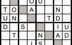 Magic Word Square New Word Sudoku Puzzle For Tuesday 1 6 2015