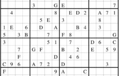 Mega Sudoku 16X16 Para Imprimir Printable Template Free