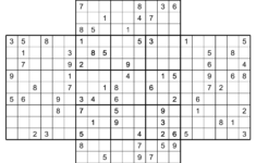 Mesmerizing Multi Sudoku Printable Barrett Website