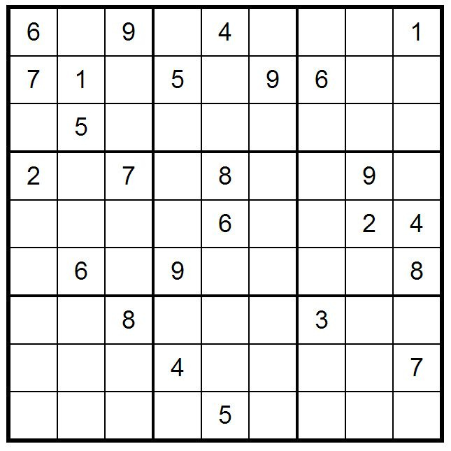 Monday Intermediate Sudoku 15 7 2013 Print Or Play Online By Clicking 