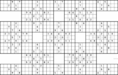 Monster Sudoku 16X16 Www topsimages Printable Giant Sudoku
