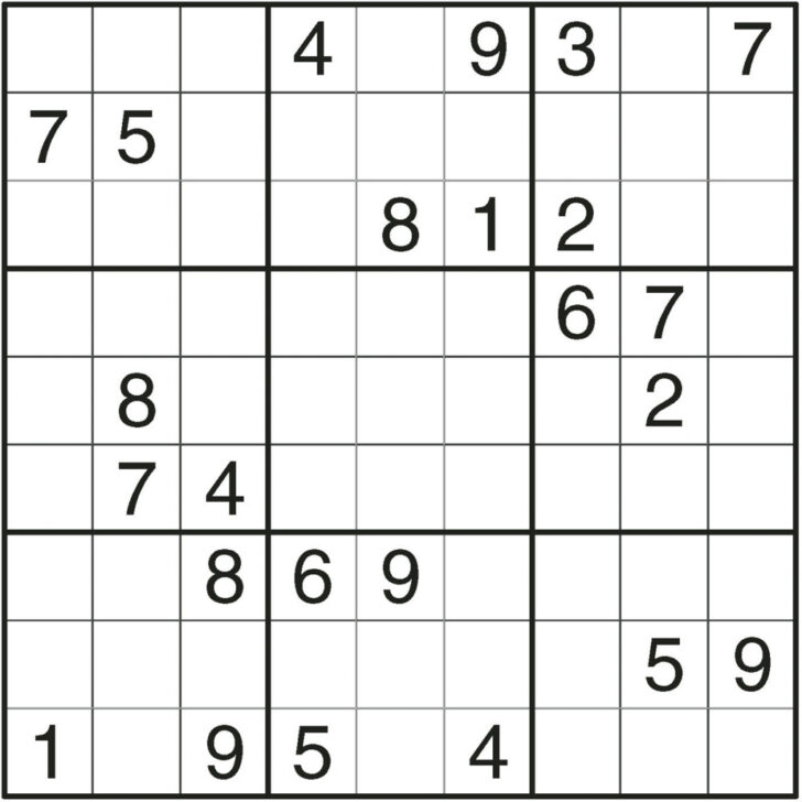 Large Printable 16×16 Sudoku Puzzles
