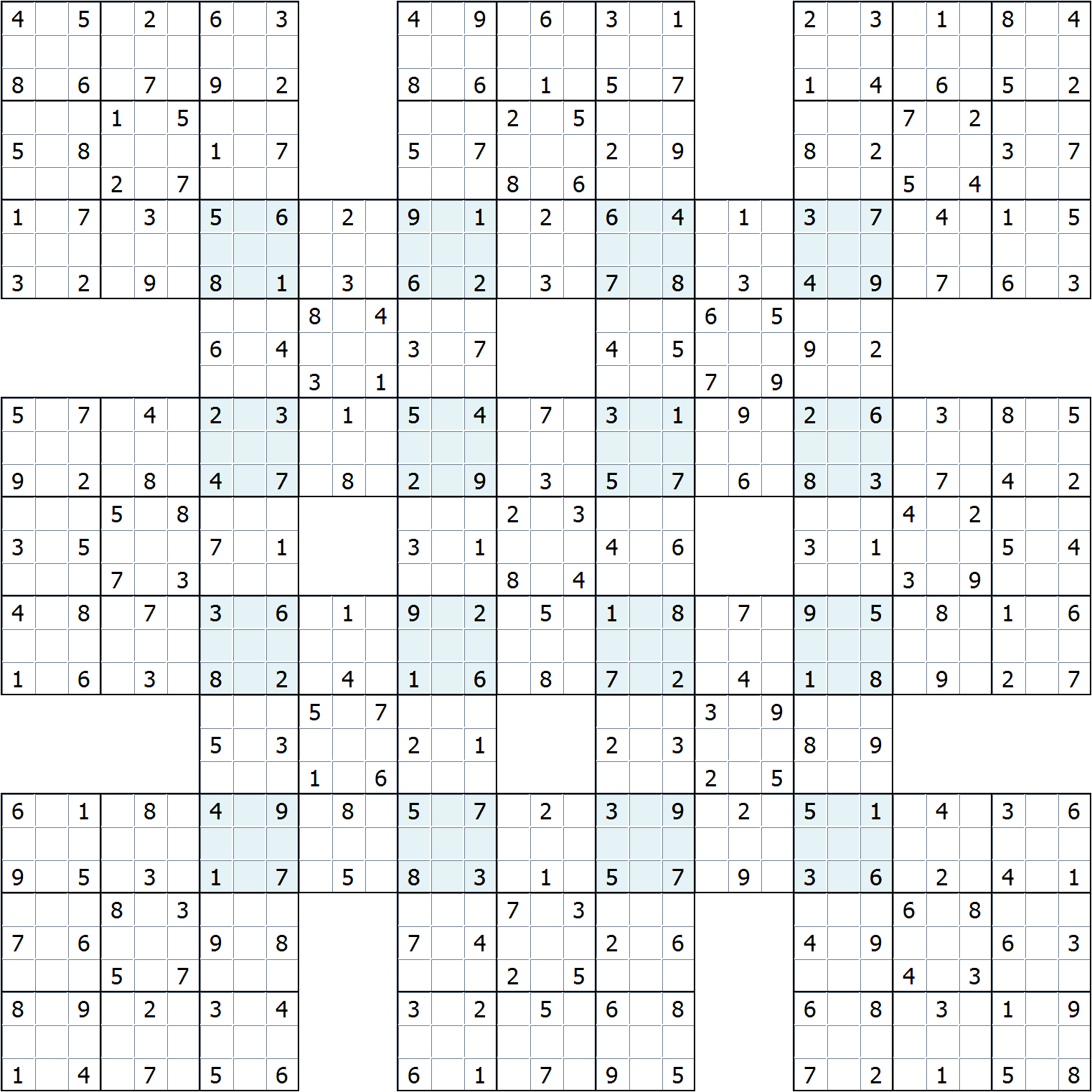 Monster Sudoku Printable Sudoku Printable