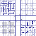 Multi Sudoku Sudoku Sudoku Puzzles Logic Puzzles