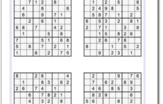 Pindadsworksheets On Math Worksheets Sudoku Puzzles Math Printable