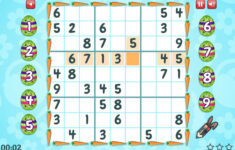 Play Easter Sudoku Free Online Games With Qgames