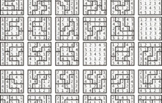 Possible 5X5 Grids Of Numbers 1 To 5 Mimicking Sudoku Puzzle Layout