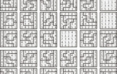 Possible 5X5 Grids Of Numbers 1 To 5 Mimicking Sudoku Puzzle Layout