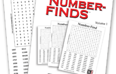 Print at Home Number Finds Kappa Puzzles