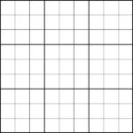Printable 9x9 Sudoku Puzzle Template Graph Paper Sudoku Sudoku