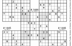 Printable Giant Sudoku Printable Sudoku Free