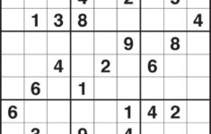 Printable Hard Sudoku 4 Per Page Oppidan Library