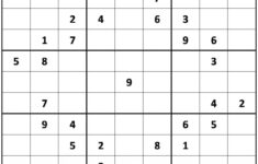 Printable Hard Sudoku Printable Difficult Sudoku Puzzles
